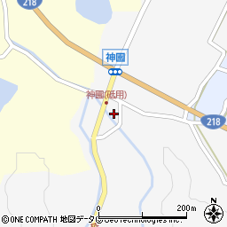 熊本県下益城郡美里町中郡2444周辺の地図