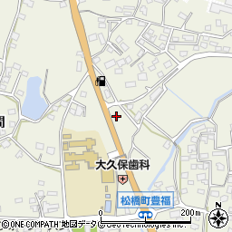 熊本県宇城市松橋町豊福1647周辺の地図