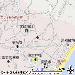 長崎県長崎市川原町182周辺の地図