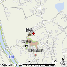 熊本県宇城市松橋町西下郷947周辺の地図