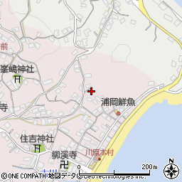 長崎県長崎市川原町57周辺の地図