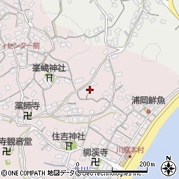 長崎県長崎市川原町93周辺の地図