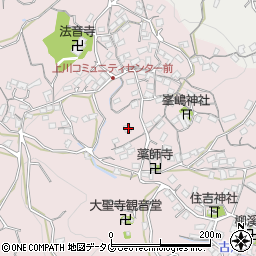 長崎県長崎市川原町390周辺の地図