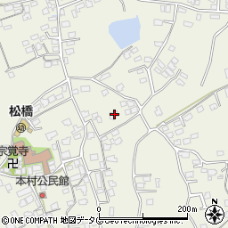 熊本県宇城市松橋町西下郷512周辺の地図
