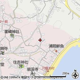 長崎県長崎市川原町74周辺の地図