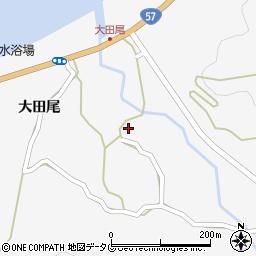 熊本県宇城市三角町大田尾344周辺の地図