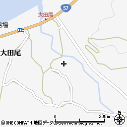 熊本県宇城市三角町大田尾347周辺の地図