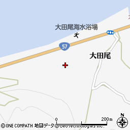 熊本県宇城市三角町大田尾118周辺の地図