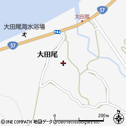 熊本県宇城市三角町大田尾426周辺の地図