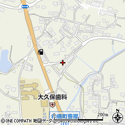 熊本県宇城市松橋町豊福1564周辺の地図