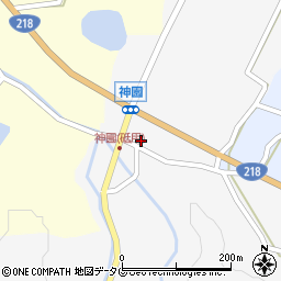 熊本県下益城郡美里町中郡1726周辺の地図