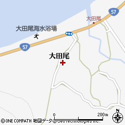 熊本県宇城市三角町大田尾320周辺の地図