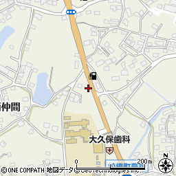 熊本県宇城市松橋町豊福1648周辺の地図