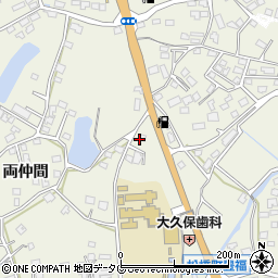 熊本県宇城市松橋町豊福1639周辺の地図