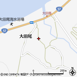 熊本県宇城市三角町大田尾333周辺の地図