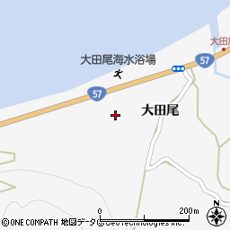 熊本県宇城市三角町大田尾116周辺の地図