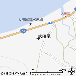 熊本県宇城市三角町大田尾114周辺の地図