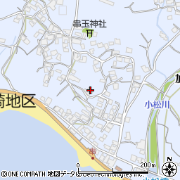 長崎県南島原市加津佐町乙3921周辺の地図