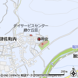 長崎県南島原市加津佐町丙1855周辺の地図