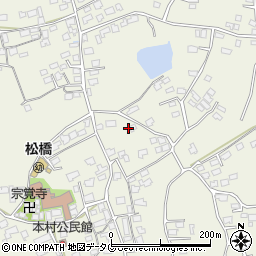 熊本県宇城市松橋町西下郷935周辺の地図