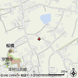 熊本県宇城市松橋町西下郷933周辺の地図