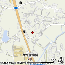 熊本県宇城市松橋町豊福1667周辺の地図
