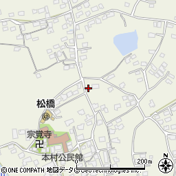 熊本県宇城市松橋町西下郷942周辺の地図