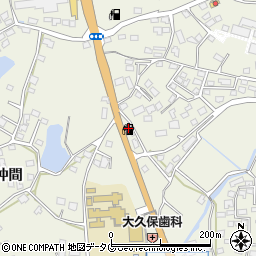熊本県宇城市松橋町豊福1642周辺の地図