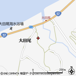 熊本県宇城市三角町大田尾332周辺の地図