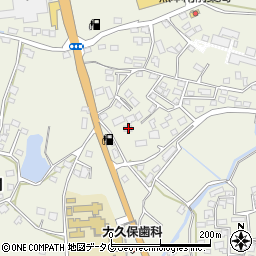 熊本県宇城市松橋町豊福1670周辺の地図