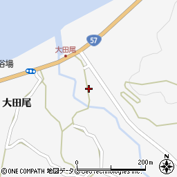 熊本県宇城市三角町大田尾836周辺の地図