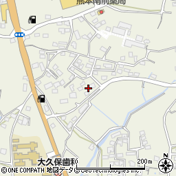 熊本県宇城市松橋町豊福1554周辺の地図