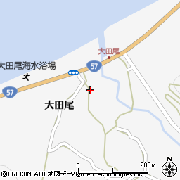熊本県宇城市三角町大田尾326周辺の地図