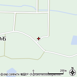 熊本県宇城市豊野町糸石1385-1周辺の地図