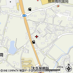 熊本県宇城市松橋町豊福1672周辺の地図