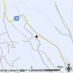熊本県宇城市不知火町松合1165周辺の地図