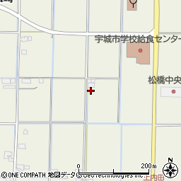 熊本県宇城市松橋町東松崎383周辺の地図