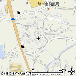 熊本県宇城市松橋町豊福1538-24周辺の地図