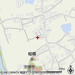 熊本県宇城市松橋町西下郷1006周辺の地図