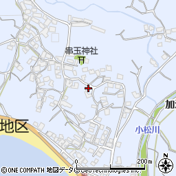 長崎県南島原市加津佐町乙3912周辺の地図