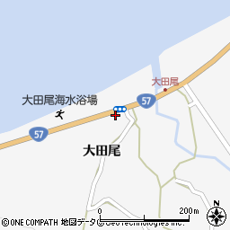 熊本県宇城市三角町大田尾450周辺の地図