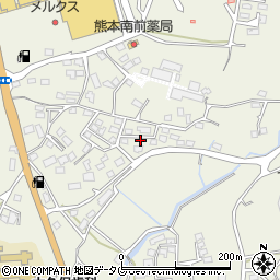 熊本県宇城市松橋町豊福1530周辺の地図