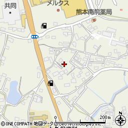 熊本県宇城市松橋町豊福1549周辺の地図