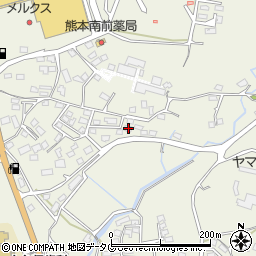 熊本県宇城市松橋町豊福1528周辺の地図