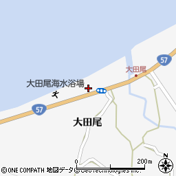 熊本県宇城市三角町大田尾74周辺の地図
