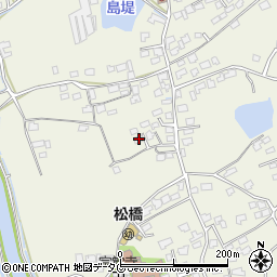 熊本県宇城市松橋町西下郷1017周辺の地図