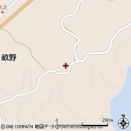 熊本県下益城郡美里町畝野1793周辺の地図