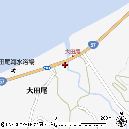 熊本県宇城市三角町大田尾83周辺の地図