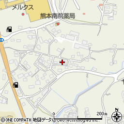 熊本県宇城市松橋町豊福1535周辺の地図