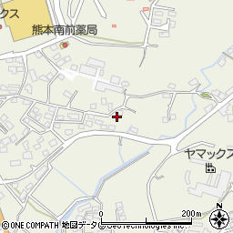 熊本県宇城市松橋町豊福2101周辺の地図